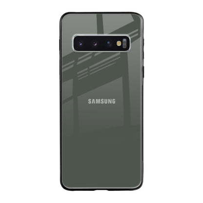 Charcoal Samsung Galaxy S10 Glass Back Cover Online