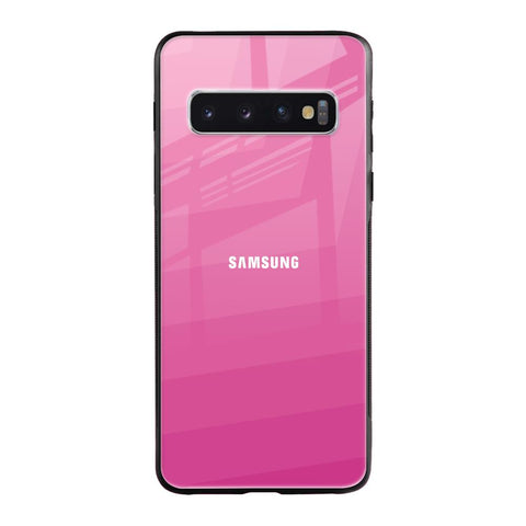 Pink Ribbon Caddy Samsung Galaxy S10 Glass Back Cover Online