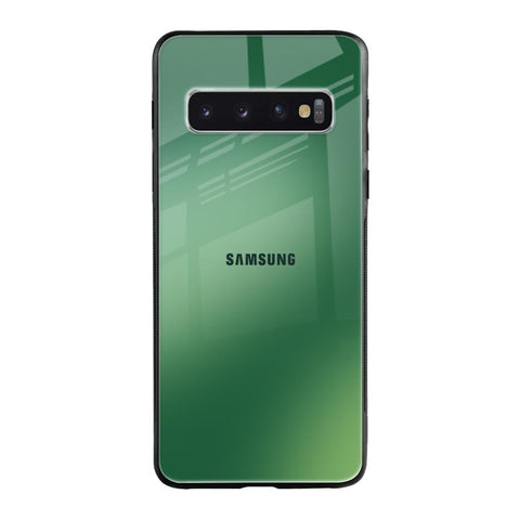 Green Grunge Texture Samsung Galaxy S10 Glass Back Cover Online