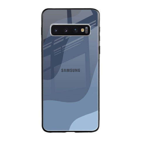 Navy Blue Ombre Samsung Galaxy S10 Glass Back Cover Online