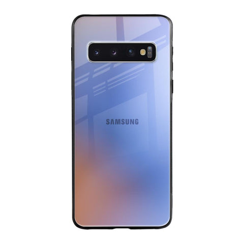 Blue Aura Samsung Galaxy S10 Glass Back Cover Online