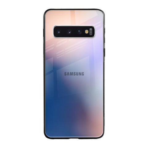 Blue Mauve Gradient Samsung Galaxy S10 Glass Back Cover Online
