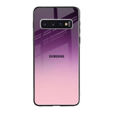 Purple Gradient Samsung Galaxy S10 Glass Back Cover Online