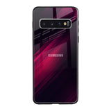 Razor Black Samsung Galaxy S10 Glass Back Cover Online