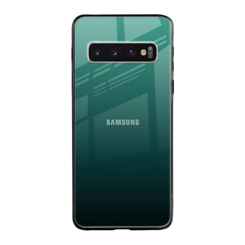 Palm Green Samsung Galaxy S10 Glass Back Cover Online