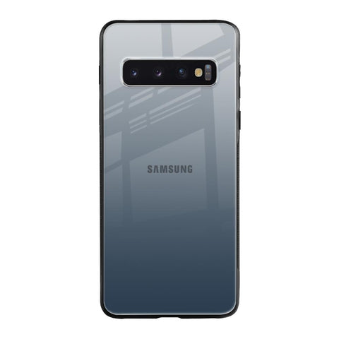 Smokey Grey Color Samsung Galaxy S10 Glass Back Cover Online