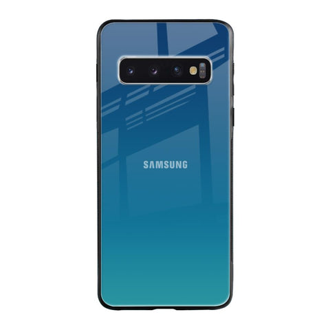 Celestial Blue Samsung Galaxy S10 Glass Back Cover Online