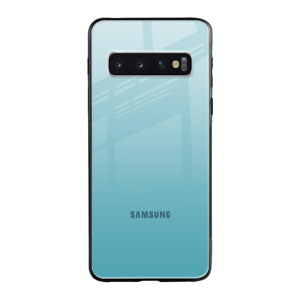 Arctic Blue Samsung Galaxy S10 Glass Back Cover Online