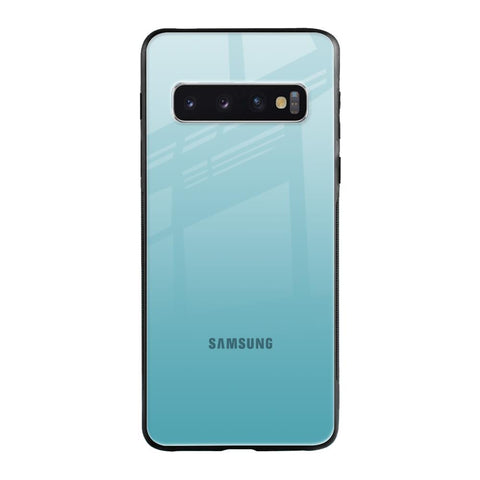 Arctic Blue Samsung Galaxy S10 Glass Back Cover Online