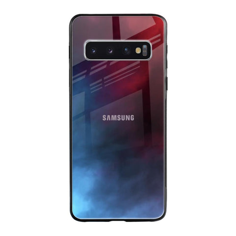 Smokey Watercolor Samsung Galaxy S10 Glass Back Cover Online