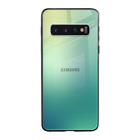 Dusty Green Samsung Galaxy S10 Glass Back Cover Online