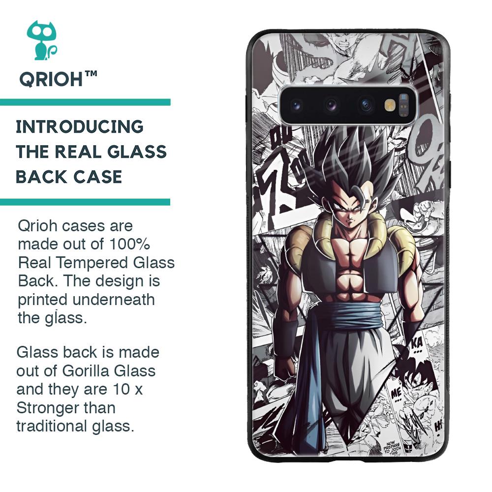 Dragon Anime Art Glass Case for Samsung Galaxy S10