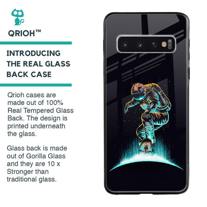 Star Ride Glass Case for Samsung Galaxy S10