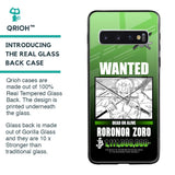 Zoro Wanted Glass Case for Samsung Galaxy S10