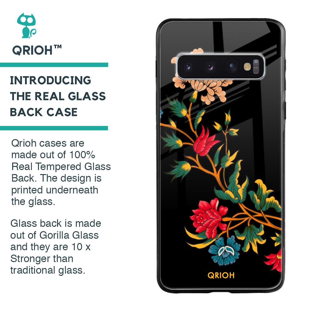 Dazzling Art Glass Case for Samsung Galaxy S10
