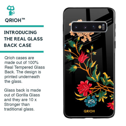Dazzling Art Glass Case for Samsung Galaxy S10