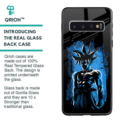 Splatter Instinct Glass Case for Samsung Galaxy S10