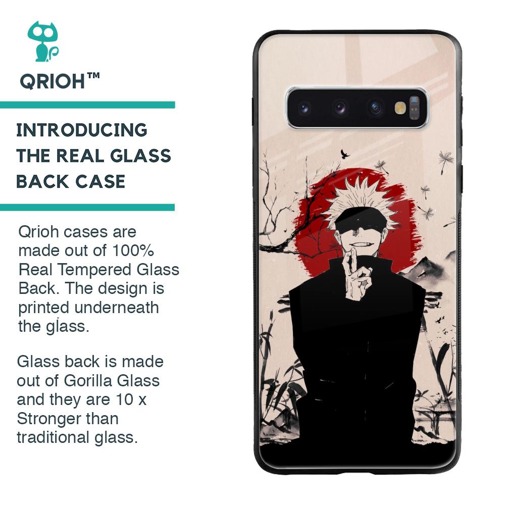 Manga Series Glass Case for Samsung Galaxy S10