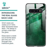 Emerald Firefly Glass Case For Samsung Galaxy S10