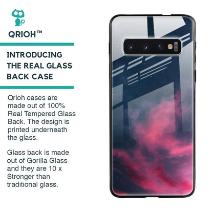 Moon Night Glass Case For Samsung Galaxy S10