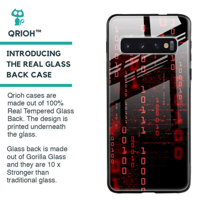 Let's Decode Glass Case For Samsung Galaxy S10