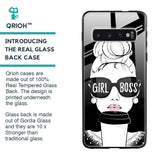 Girl Boss Glass Case For Samsung Galaxy S10