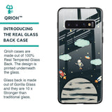 Astronaut Dream Glass Case For Samsung Galaxy S10