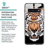 Angry Tiger Glass Case For Samsung Galaxy S10