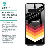 Abstract Arrow Pattern Glass Case For Samsung Galaxy S10