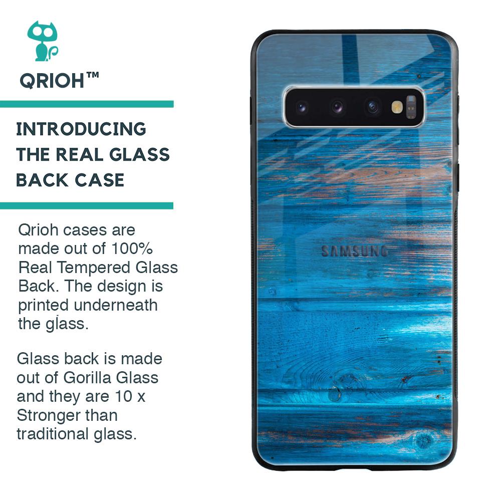 Patina Finish Glass case for Samsung Galaxy S10