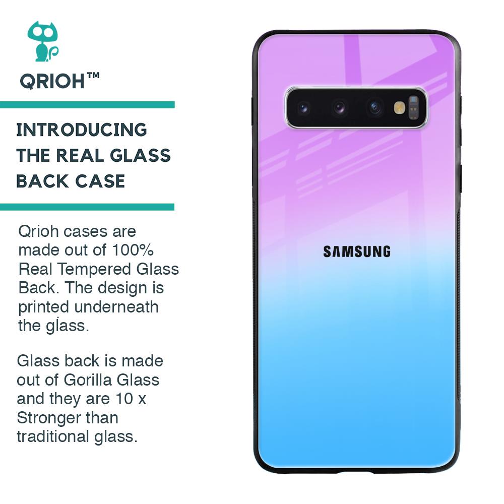 Unicorn Pattern Glass Case for Samsung Galaxy S10