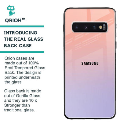 Dawn Gradient Glass Case for Samsung Galaxy S10
