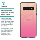 Pastel Pink Gradient Glass Case For Samsung Galaxy S10