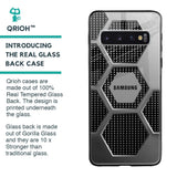 Hexagon Style Glass Case For Samsung Galaxy S10