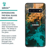 Watercolor Wave Glass Case for Samsung Galaxy S10
