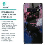 Smudge Brush Glass case for Samsung Galaxy S10