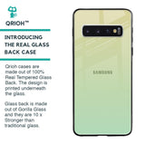 Mint Green Gradient Glass Case for Samsung Galaxy S10