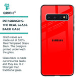 Blood Red Glass Case for Samsung Galaxy S10