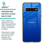 Egyptian Blue Glass Case for Samsung Galaxy S10