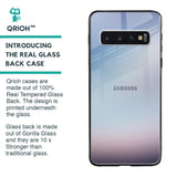 Light Sky Texture Glass Case for Samsung Galaxy S10