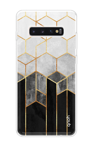 Hexagonal Pattern Samsung Galaxy S10 Back Cover