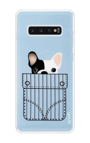 Cute Dog Samsung Galaxy S10 Back Cover