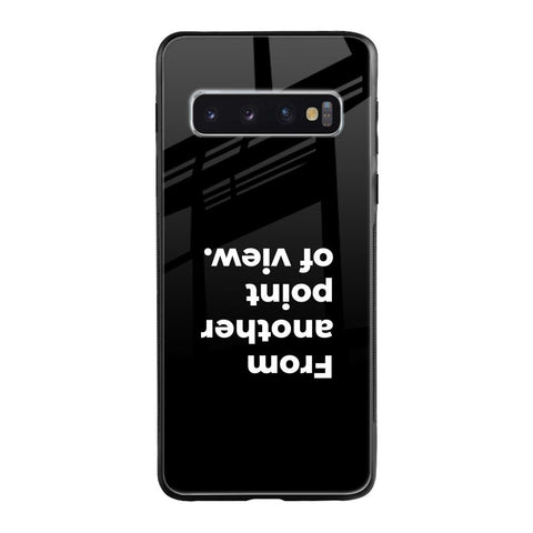 Motivation Samsung Galaxy S10 Plus Glass Back Cover Online