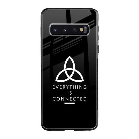 Everything Is Connected Samsung Galaxy S10 Plus Glass Back Cover Online