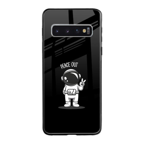 Peace Out Astro Samsung Galaxy S10 Plus Glass Back Cover Online