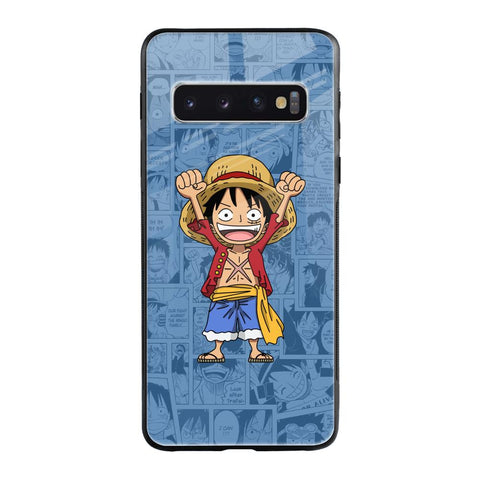 Chubby Anime Samsung Galaxy S10 Plus Glass Back Cover Online