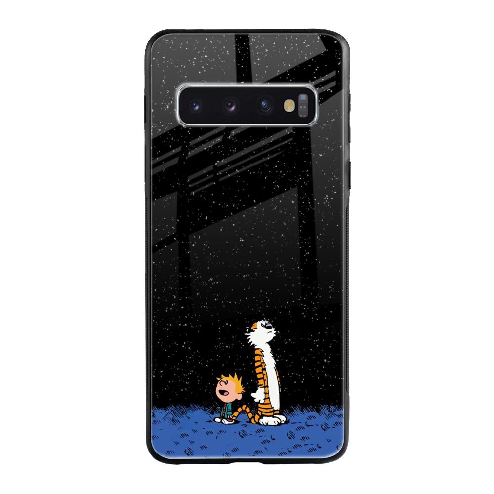 Night Sky Star Samsung Galaxy S10 Plus Glass Back Cover Online