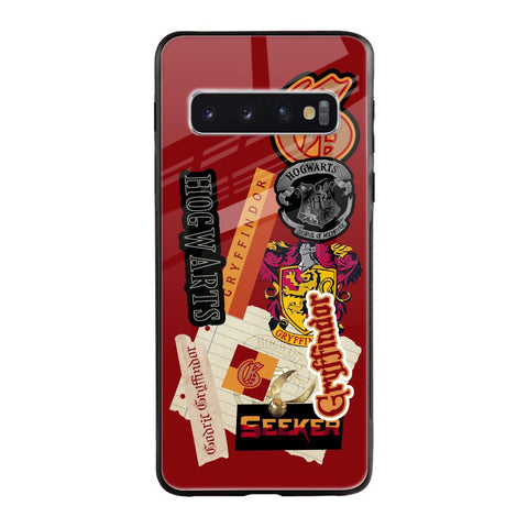 Gryffindor Samsung Galaxy S10 Plus Glass Back Cover Online