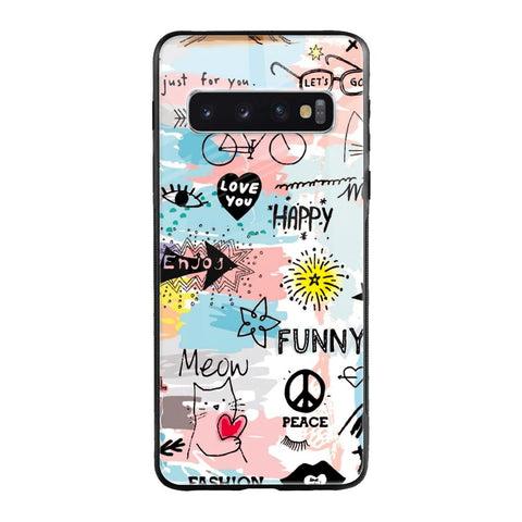 Just For You Samsung Galaxy S10 Plus Glass Back Cover Online