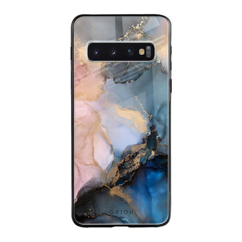 Marble Ink Abstract Samsung Galaxy S10 Plus Glass Back Cover Online
